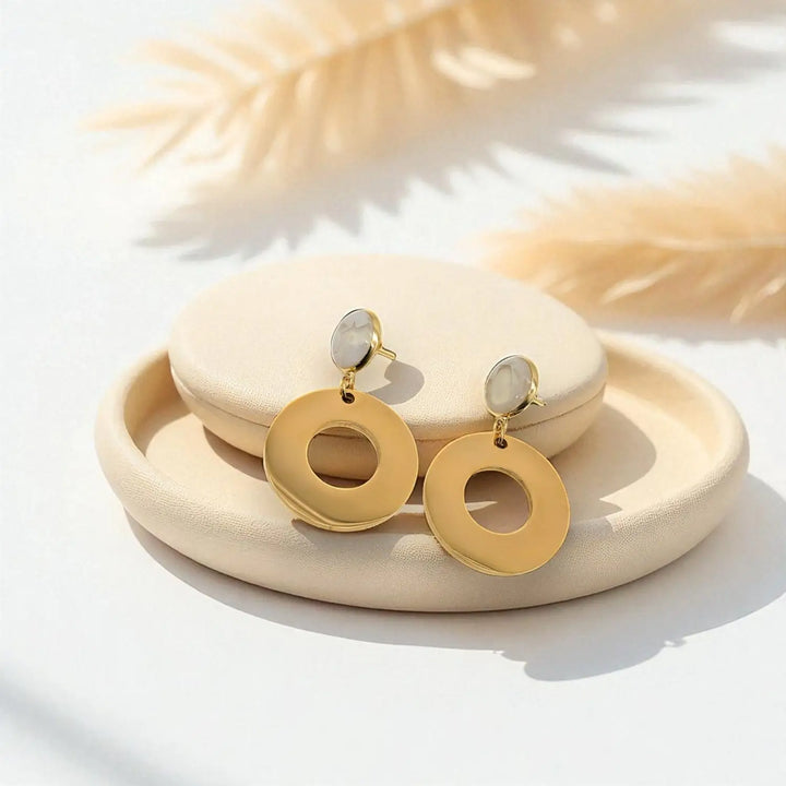 Reflective Elegance - Ohrstecker