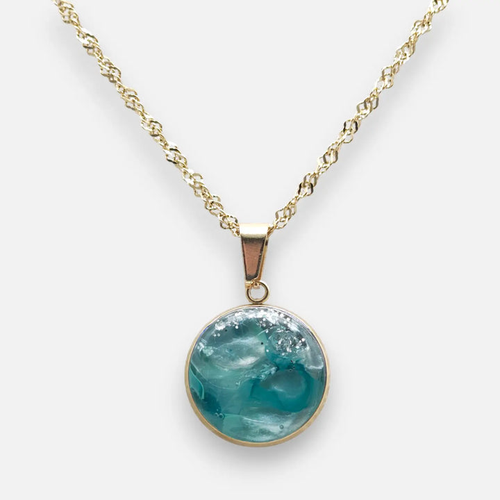 Regal Weave Chain - Sea Glass Mist - Prince of Wales-Kette