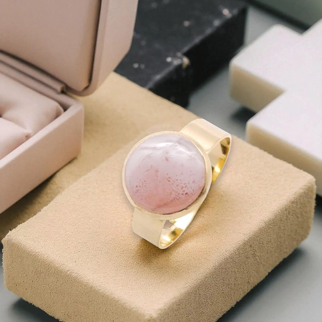 Rose Pearl Ring - Unigröße (verstellbar)