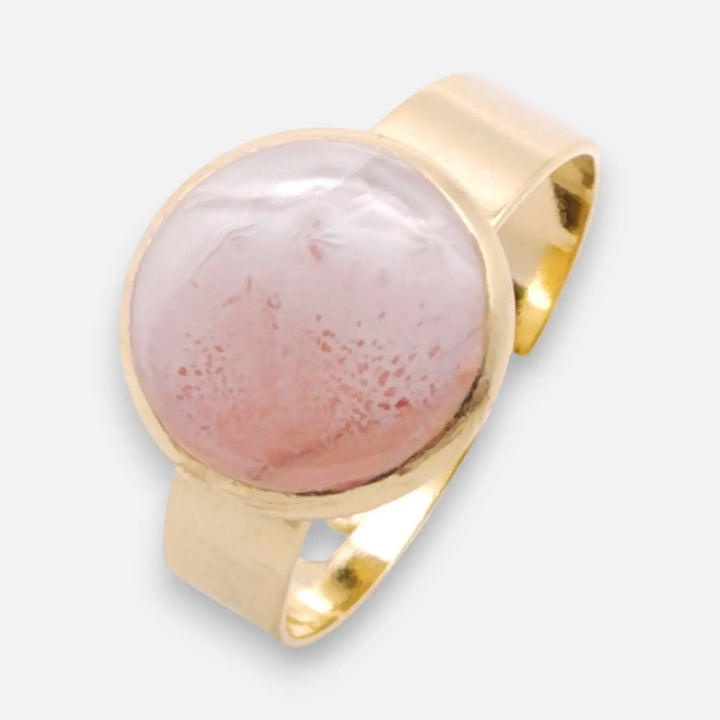 Rose Pearl Ring - Unigröße (verstellbar)