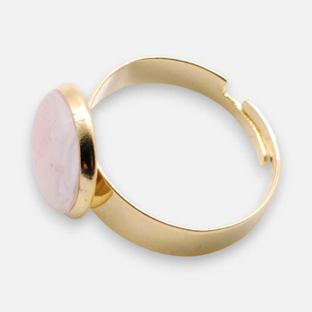 Rose Pearl Ring - Unigröße (verstellbar)
