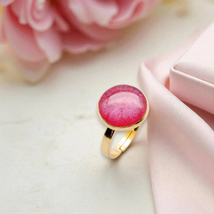 Rose Petal Ring - Unigröße (verstellbar)