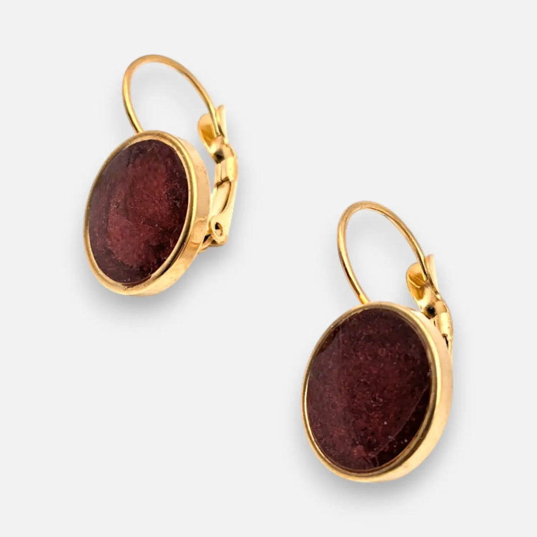 Ruby Sparkle - Ohrclips