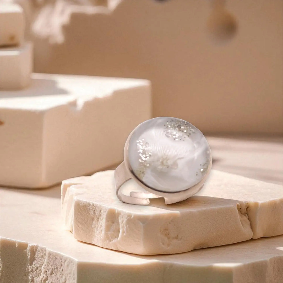 Sand Glow Ring - Unigröße (verstellbar)