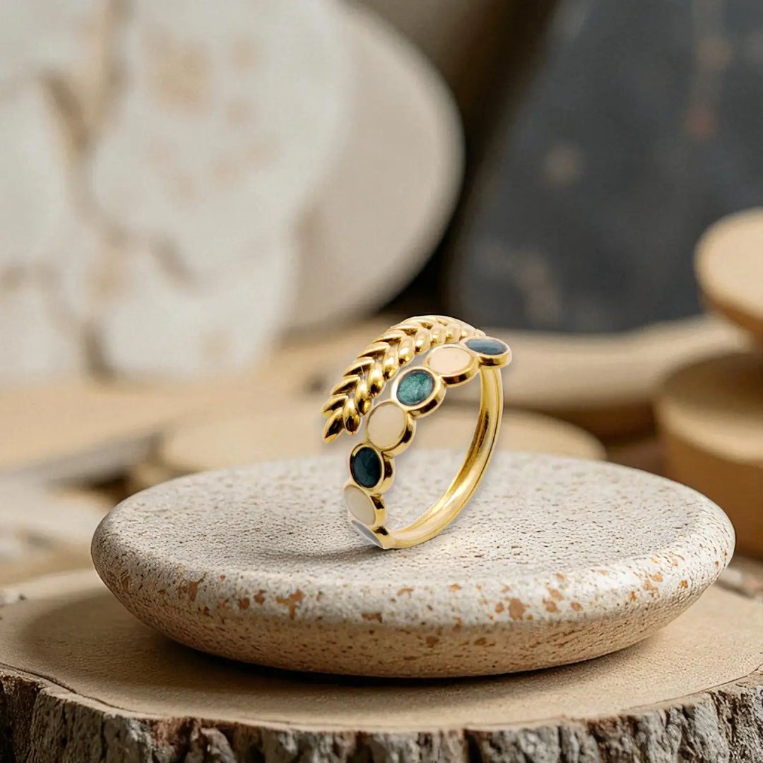 Sand Pearl Ring - Unigröße (verstellbar)