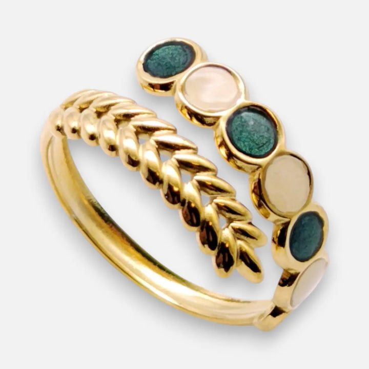 Sand Pearl Ring - Unigröße (verstellbar)