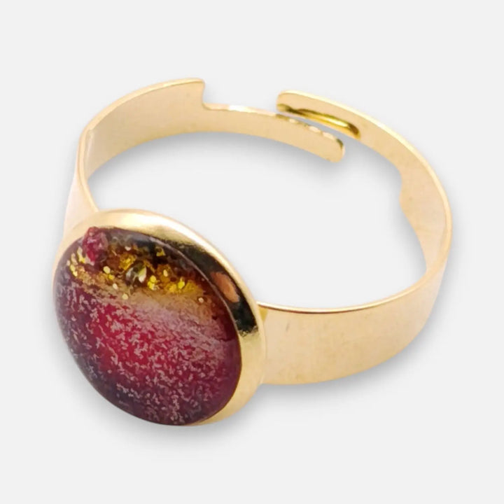 Scarlet Dot Ring - Unigröße (verstellbar)