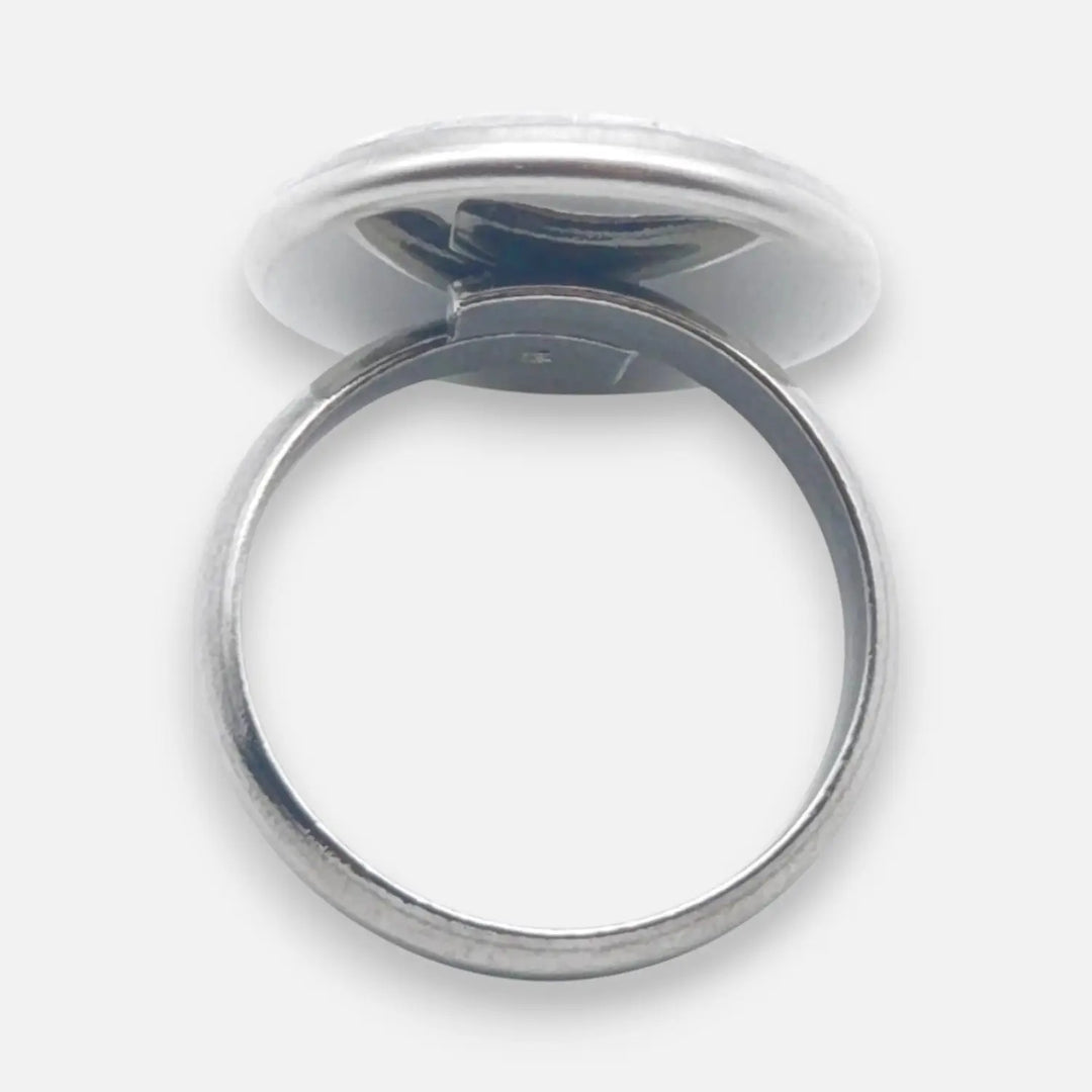 Silver Bold Ring - Unigröße (verstellbar)
