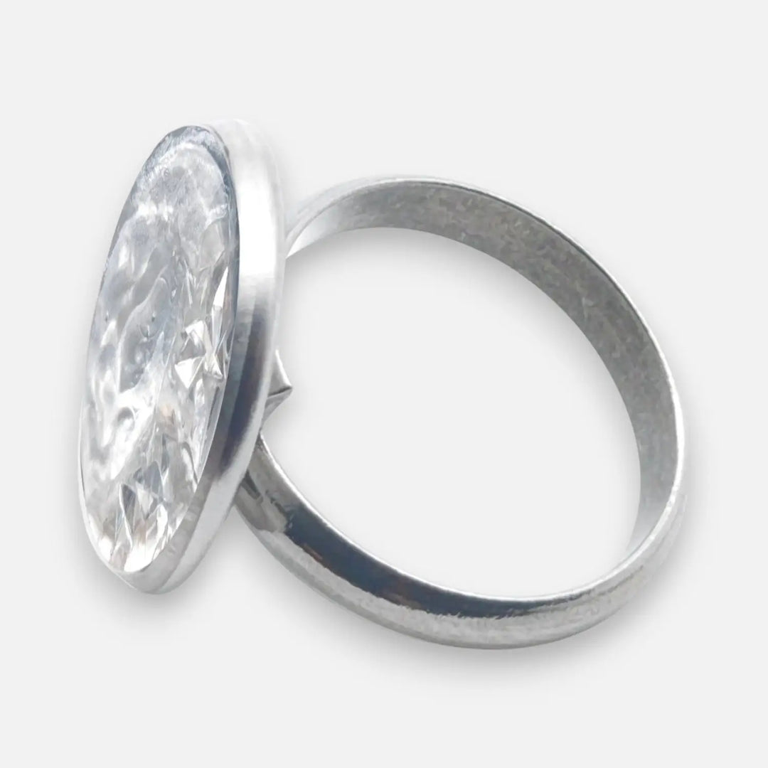 Silver Bold Ring - Unigröße (verstellbar)