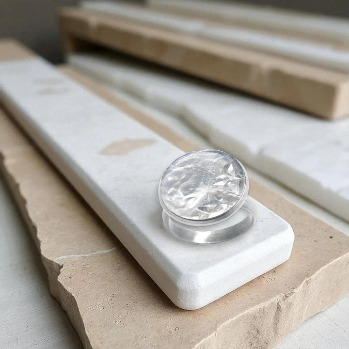 Silver Bold Ring - Unigröße (verstellbar)