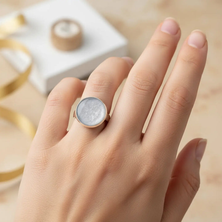 Silver Classic Ring - Unigröße (verstellbar)