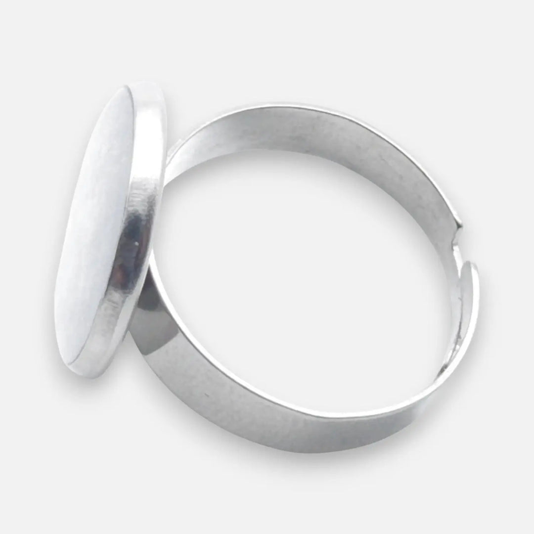 Silver Classic Ring - Unigröße (verstellbar)