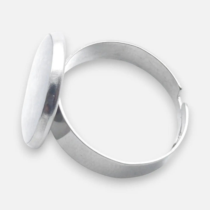 Silver Classic Ring - Unigröße (verstellbar)