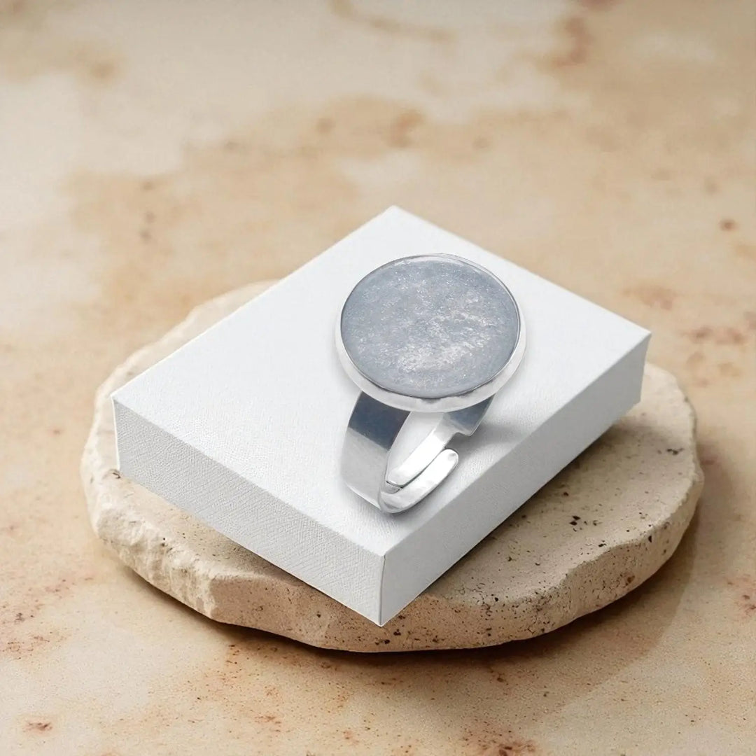Silver Classic Ring - Unigröße (verstellbar)