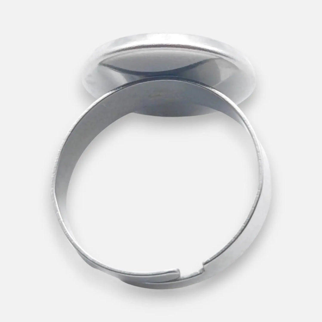 Silver Classic Ring - Unigröße (verstellbar)