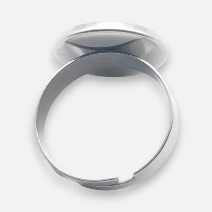 Silver Classic Ring - Unigröße (verstellbar)