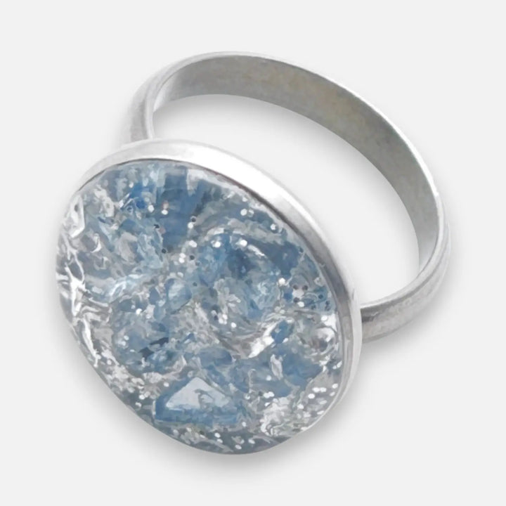 Silver Crown Ring - Unigröße (verstellbar)