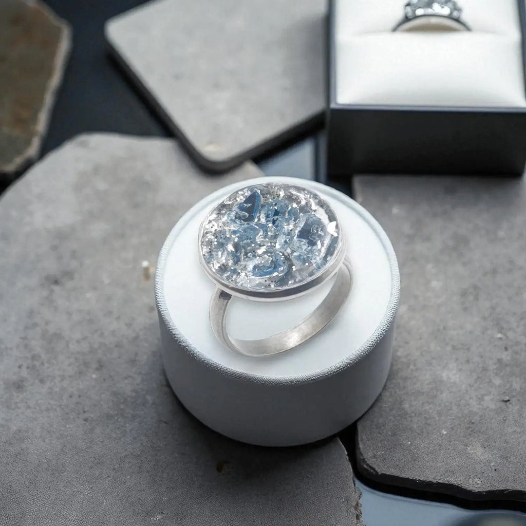 Silver Crown Ring - Unigröße (verstellbar)