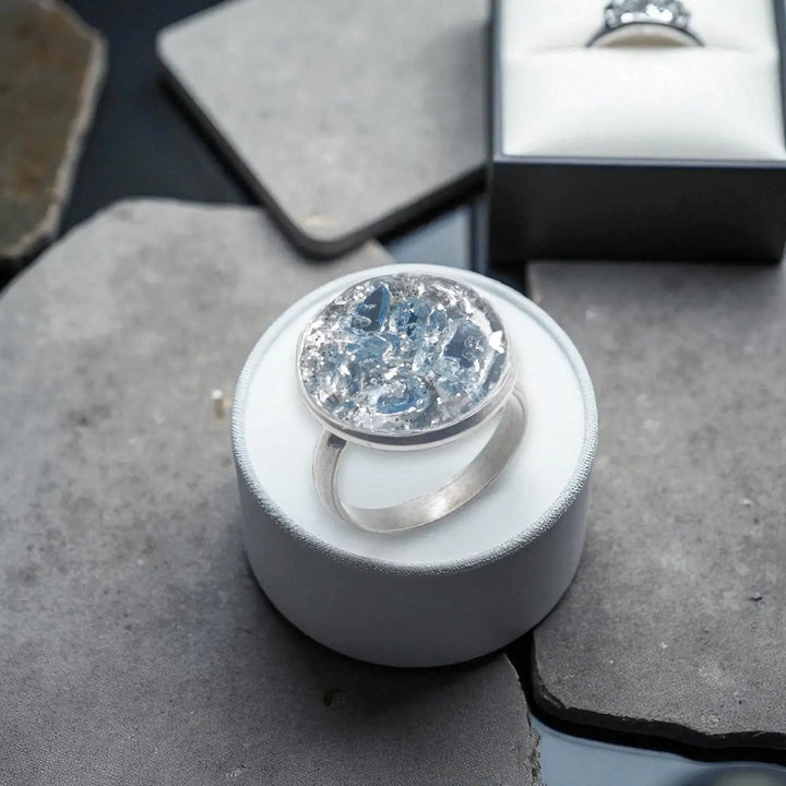 Silver Crown Ring - Unigröße (verstellbar)