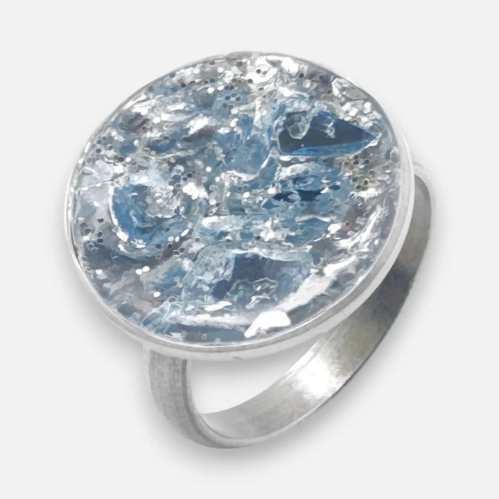 Silver Crown Ring - Unigröße (verstellbar)