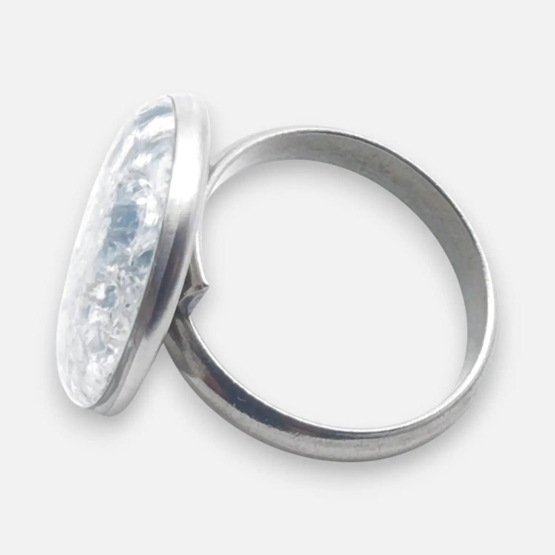 Silver Crown Ring - Unigröße (verstellbar)