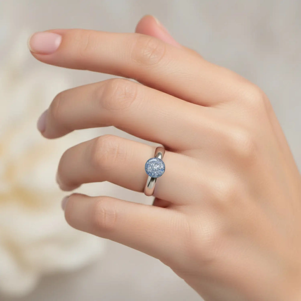 Silver Sky Dot - Unigröße (verstellbar)