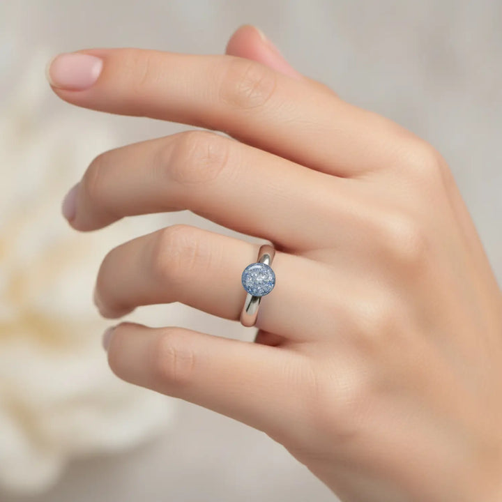 Silver Sky Dot - Unigröße (verstellbar)