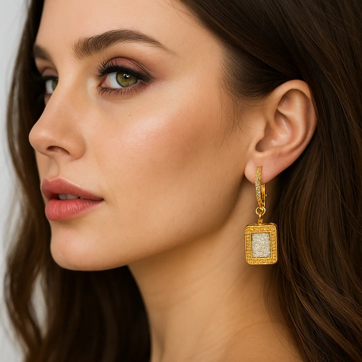 Silver Tassel Glamour - Ohrstecker