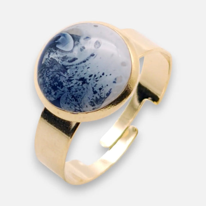 Sky Ivory Ring - Unigröße (verstellbar)