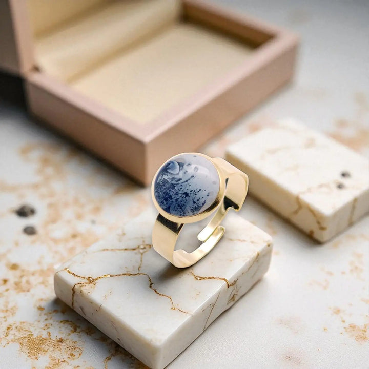 Sky Ivory Ring - Unigröße (verstellbar)