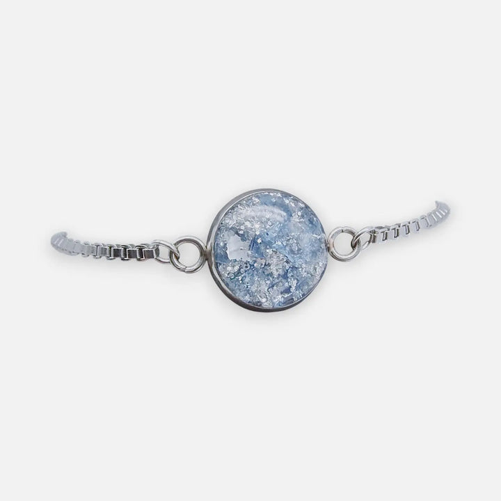 Slim Slider Chain - Arctic Aqua Shards - Venezianerkette