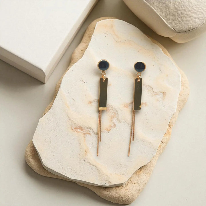 Snake Tassel Studs - Ohrstecker