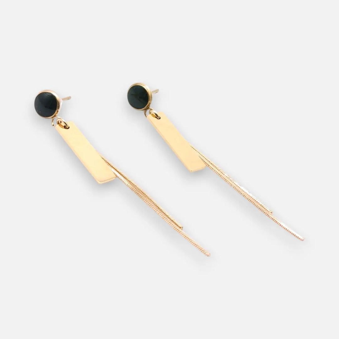 Snake Tassel Studs - Ohrstecker