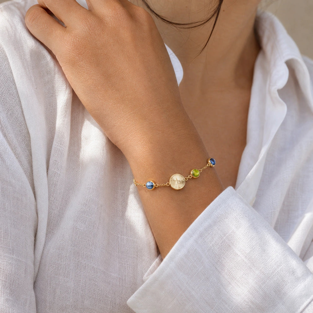 Azure Mint Charm von SOLEA - Modelbild