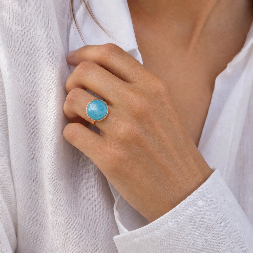 Deep Blue Ring von SOLEA - Modelbild