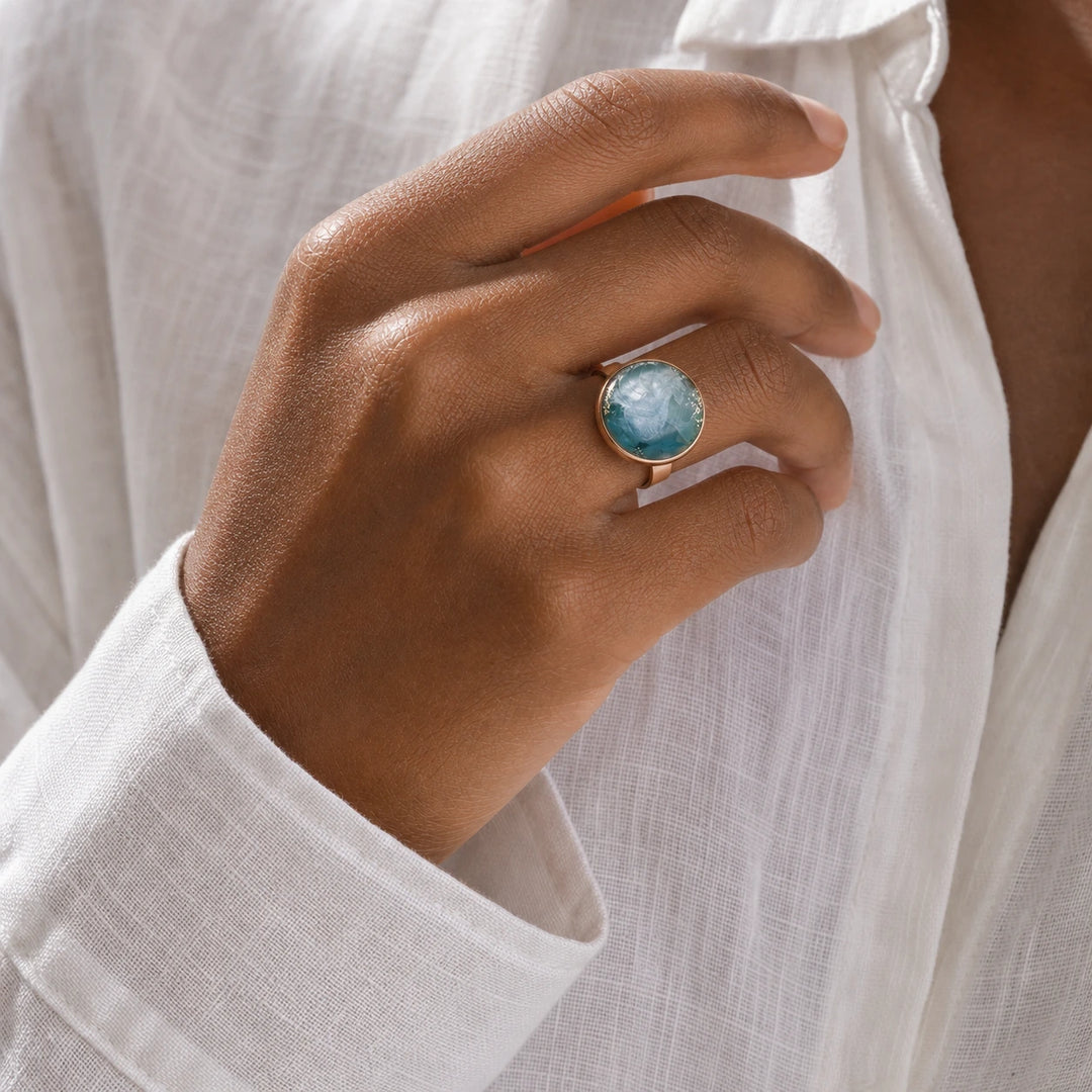 Forest Steel Ring von SOLEA - Modelbild