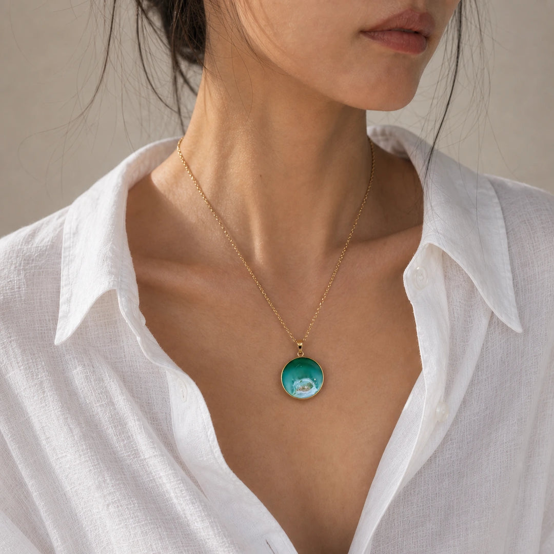 Green Enchanting Duo von SOLEA - Modelbild