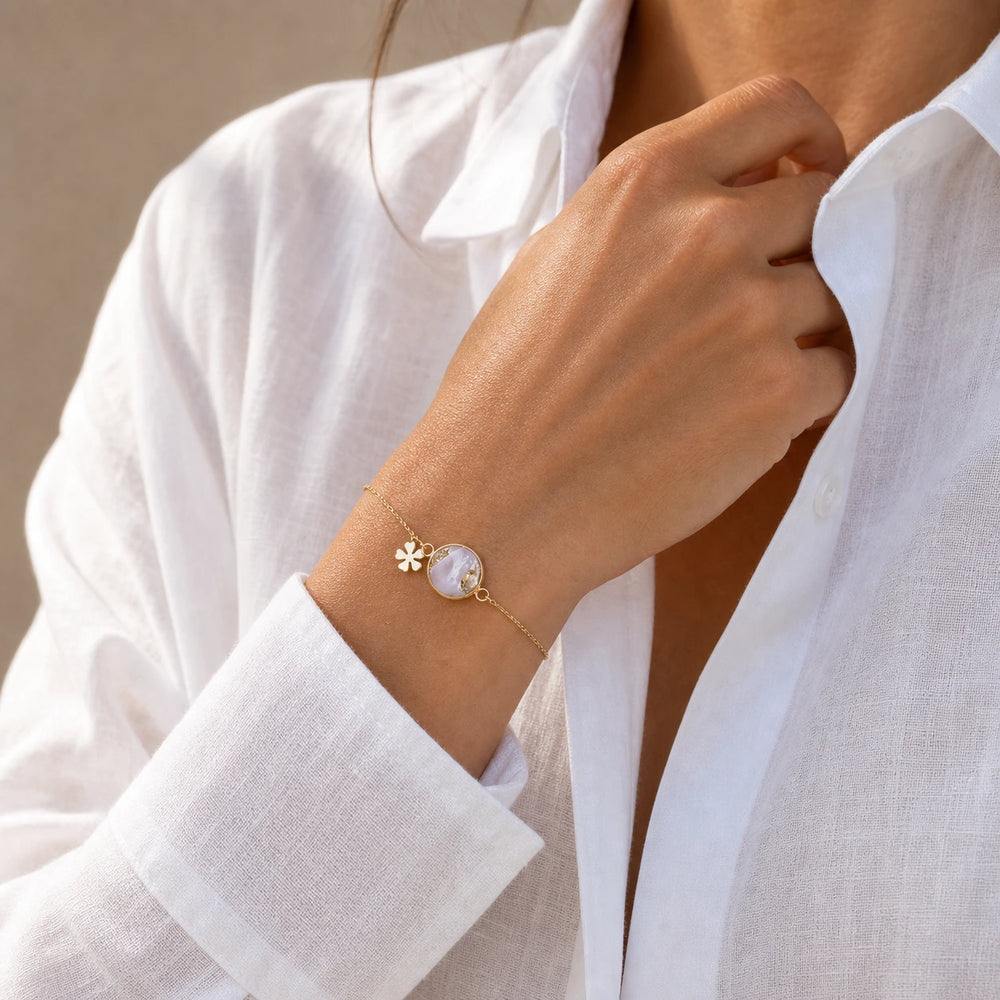 Ivory Gold Bead von SOLEA - Modelbild