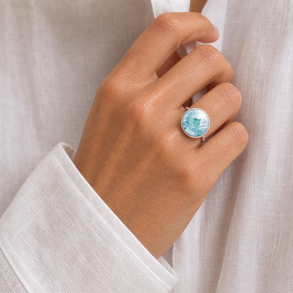 Ivory Meadow Ring von SOLEA - Modelbild