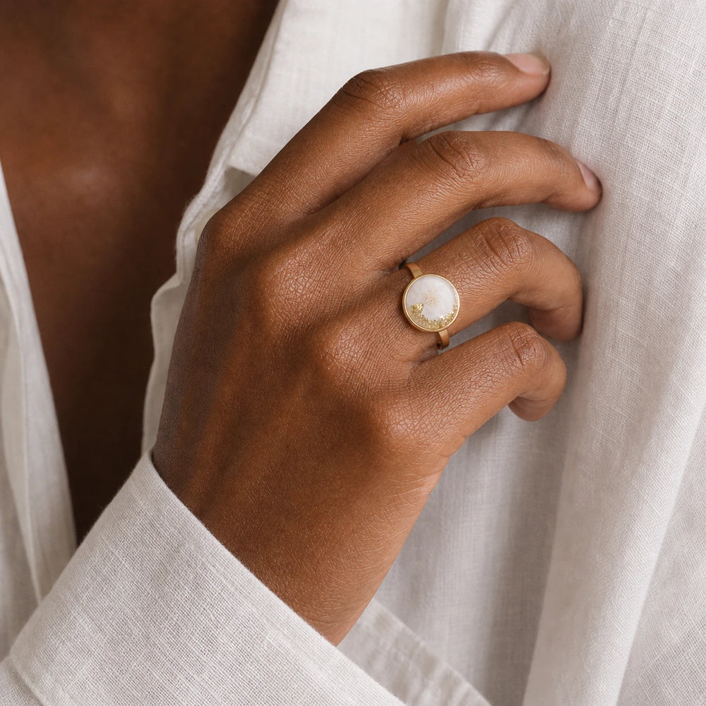 Pure Snow Ring von SOLEA - Modelbild