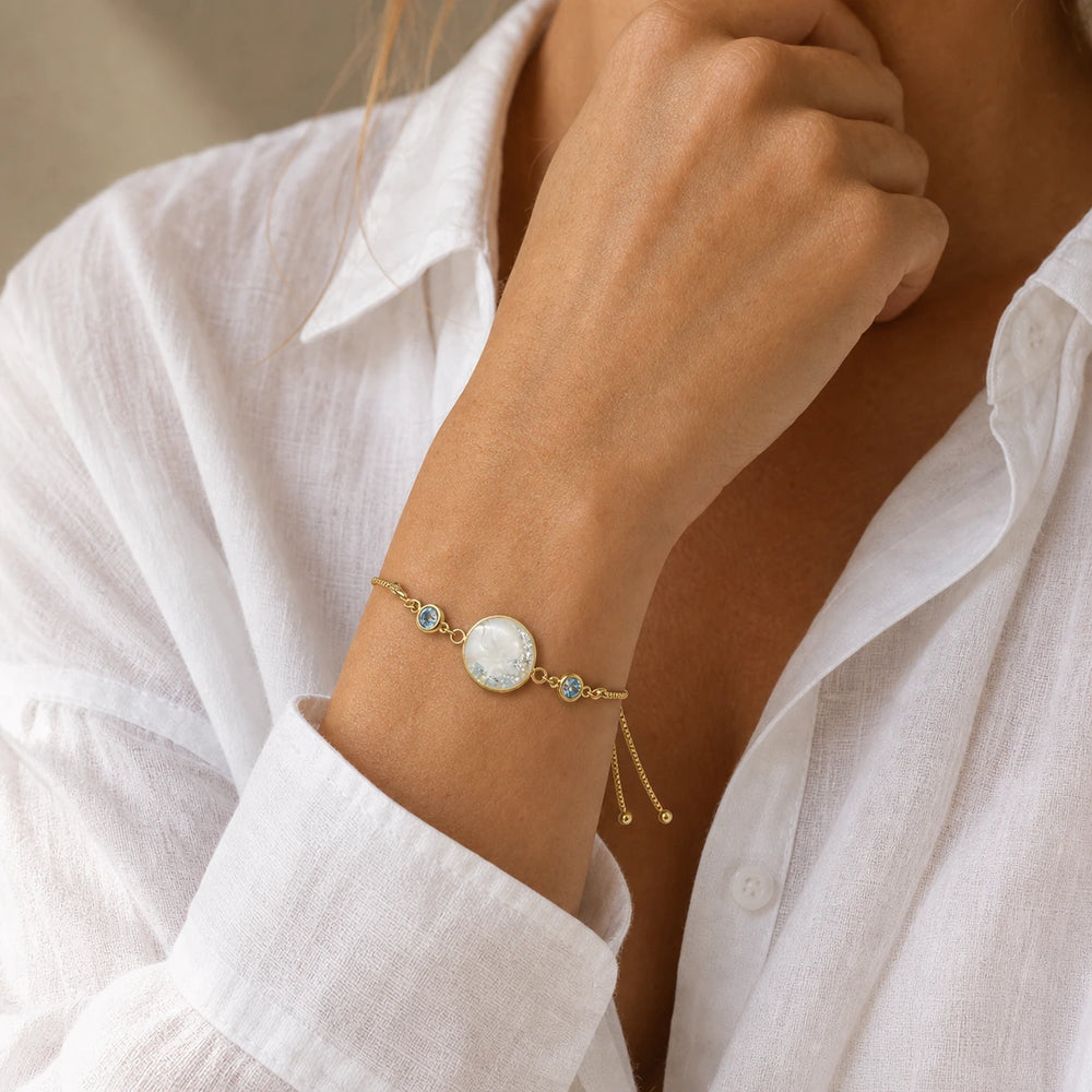 White Blue Crystal von SOLEA - Modelbild