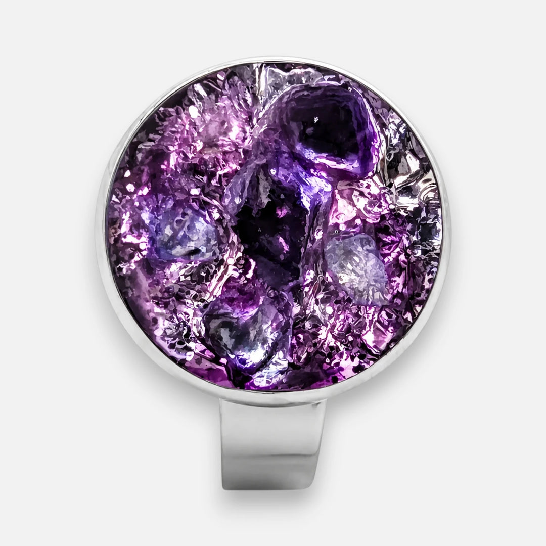 Crystal Amethyst Ring - Produktbild 2