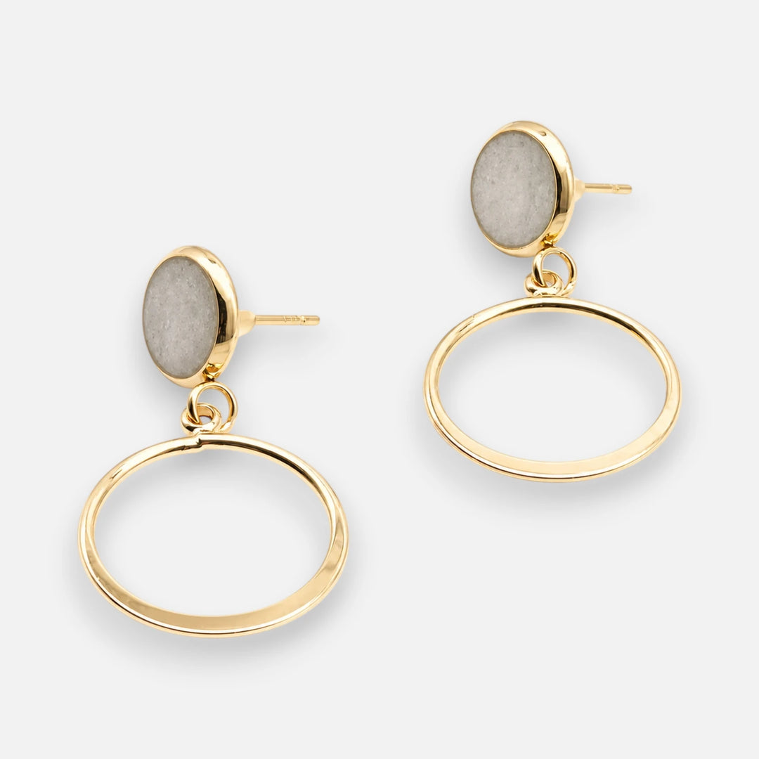 Gold Ring Studs - Produktbild 2