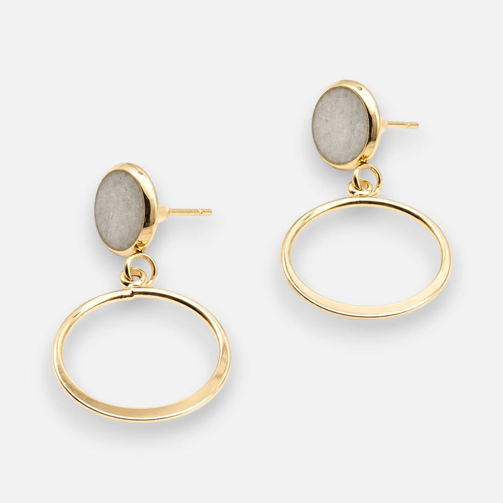 Gold Ring Studs - Produktbild 2