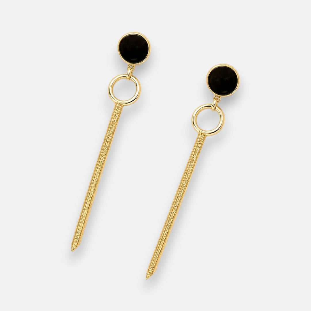 Midnight Tassel Studs - Produktbild 3