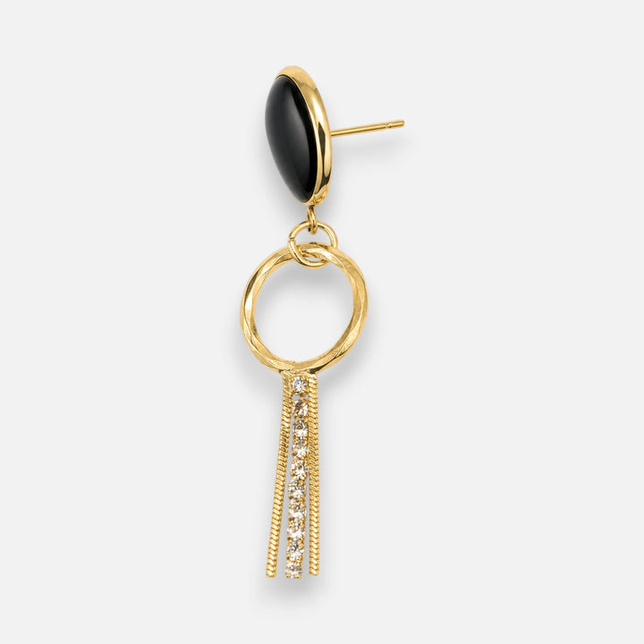 Midnight Tassel Studs - Produktbild 4