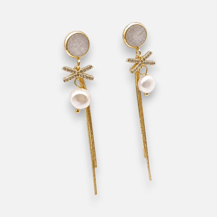 Pearl Tassel Studs - Produktbild 2