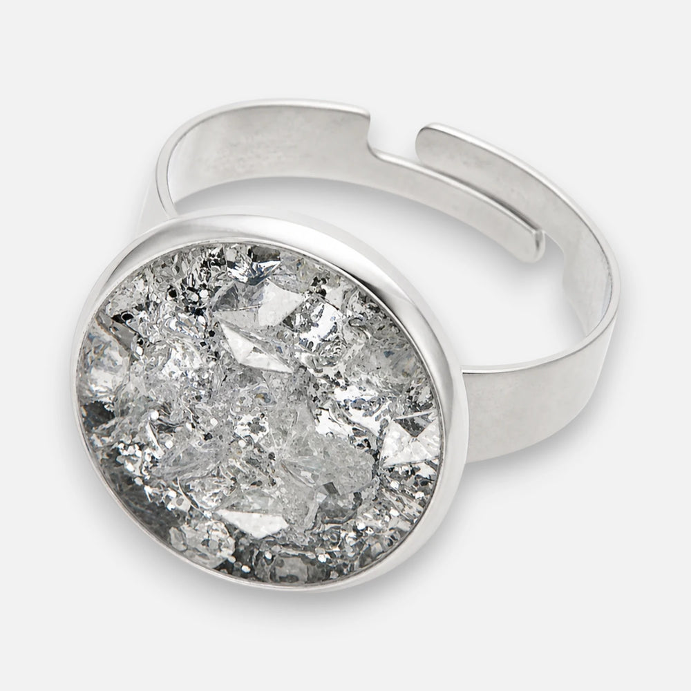 Silver Crystal Ring - Produktbild 3