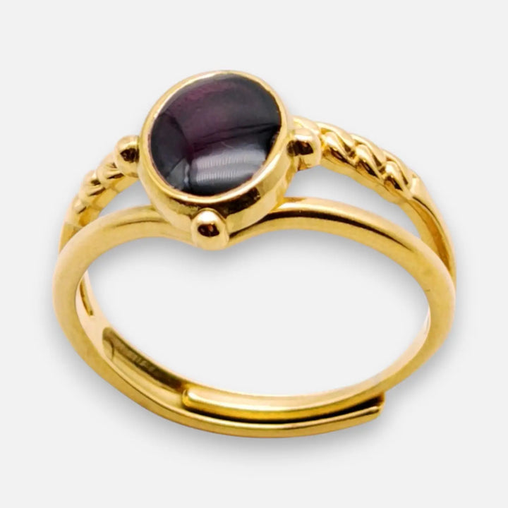 Violet Medium Ring - Unigröße (verstellbar)