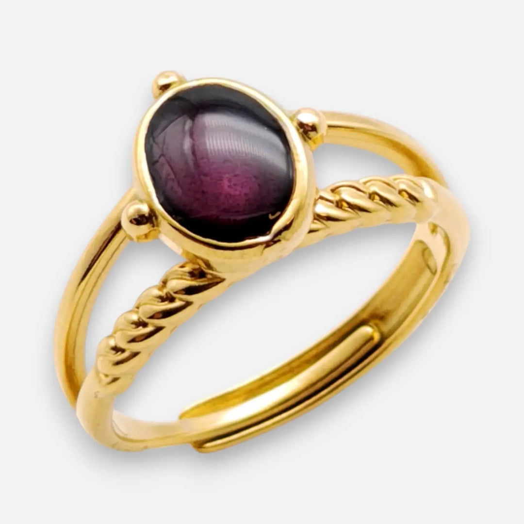 Violet Medium Ring - Unigröße (verstellbar)